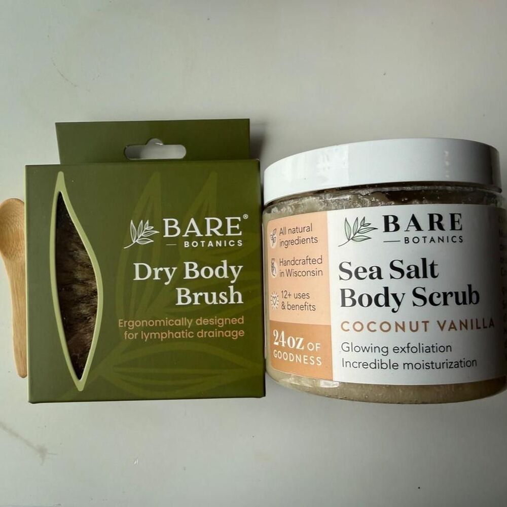 Unbranded Green and White Bath-and-body